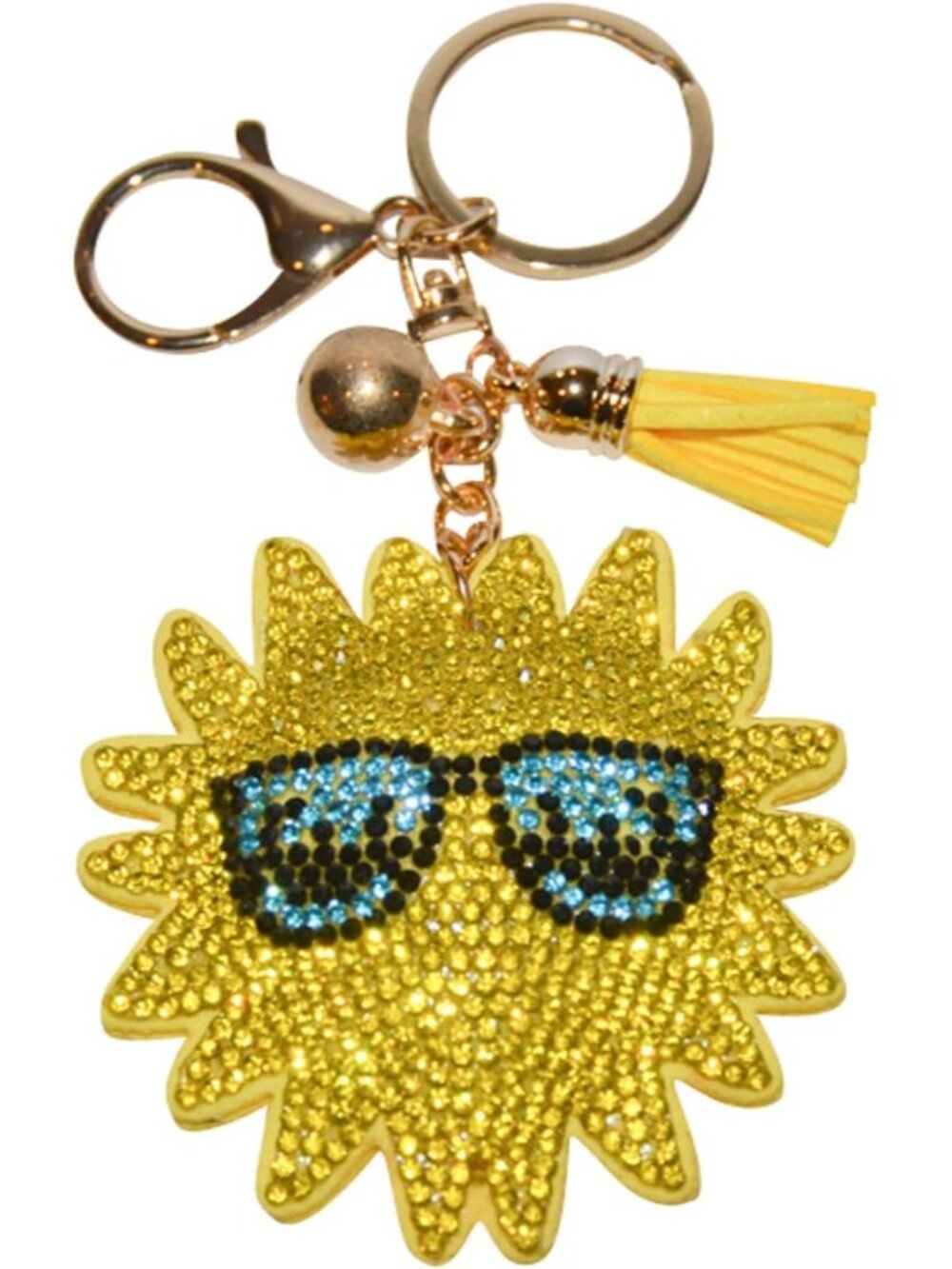 Rhinestone Keychains for Women, Bedazzled Bag Charms, Purse Charms